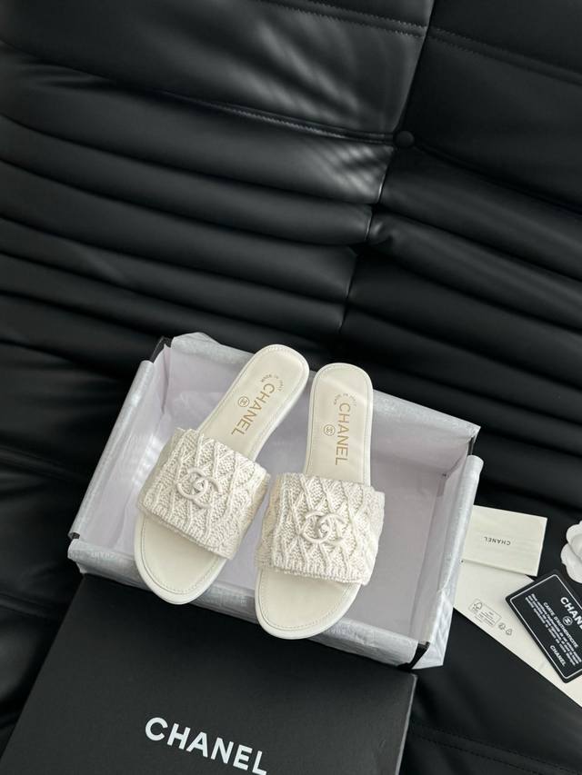 Direct sales Chanel 25C new schoolbag buckle slippers The return of the classic