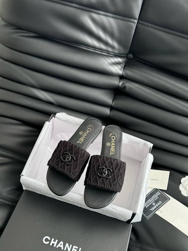 Direct sales Chanel 25C new schoolbag buckle slippers The return of the classic