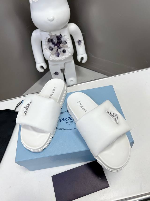 Direct sales P Direct sales Prad*A~2025 Purchasing-level summer new bread shoes