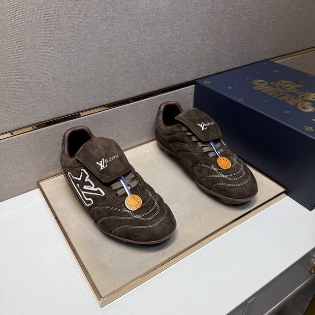Factory price Pp Lv~ Couple casual shoes 2025Z cabinet simultaneous sale Size: 3