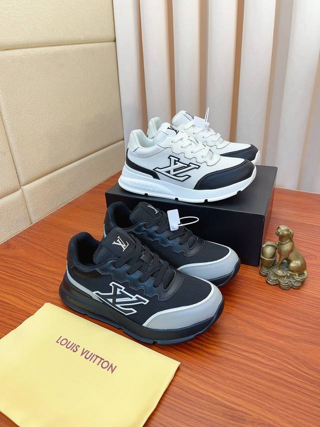 Price: Lv Classic high version men's sneakers are shipped. Lightweight thick-sol