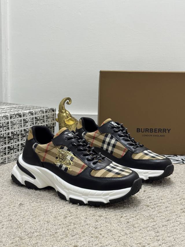 Factory Price P Real Price Original Quality-2025 New Burberry Men's Classic Low-