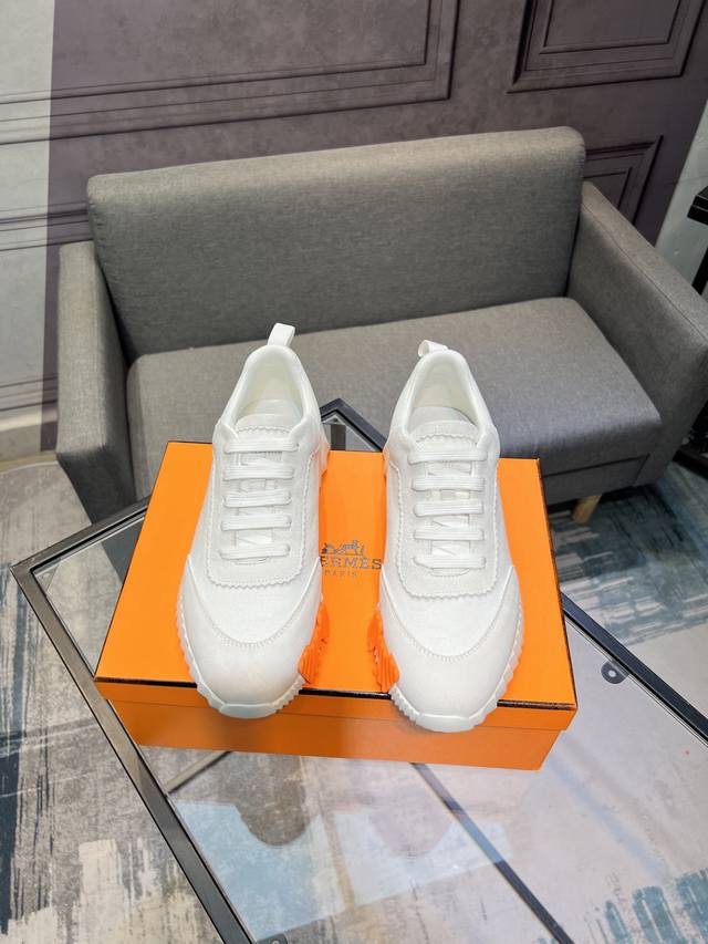 Hermes -High-end quality original -Upper: cowhide suede stitching design -Lining