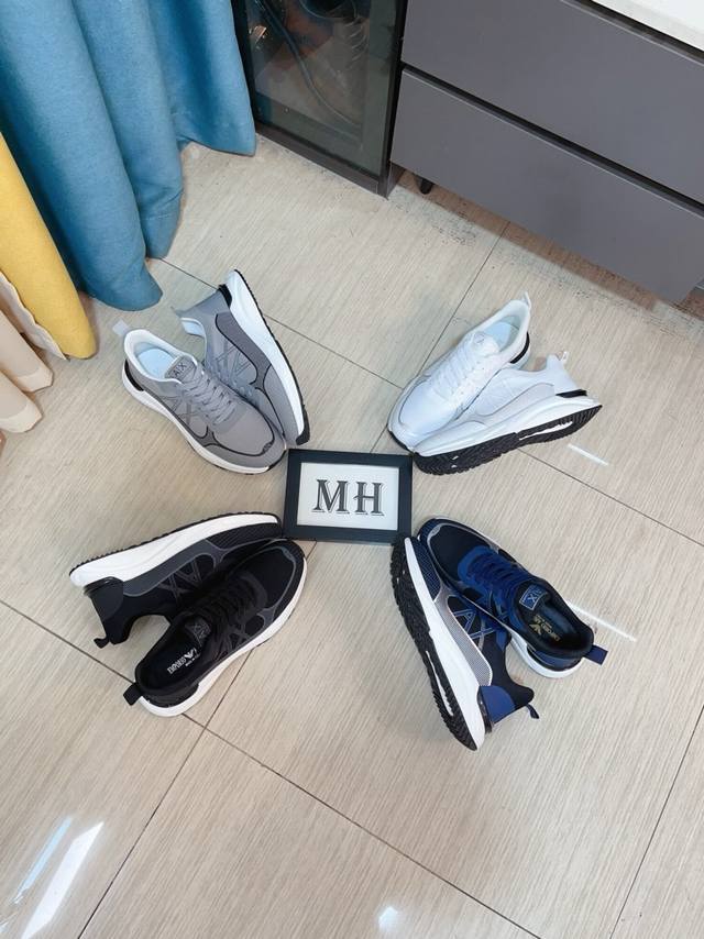 Factory Price P Armani uppers are made of original factory special brand logo pl