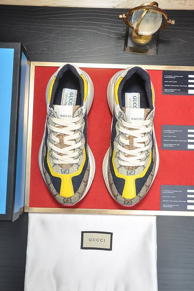 Factory price P Gucci couple's model, the highest version of Gucci's popular dad