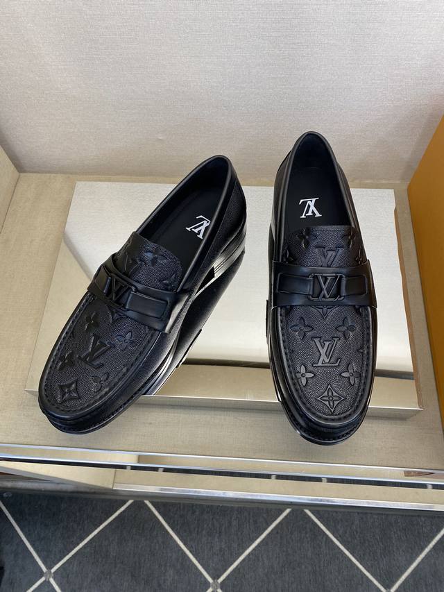 L*V exclusive high-quality Major leather sole loafers Regular size: 39 to 44 Cla
