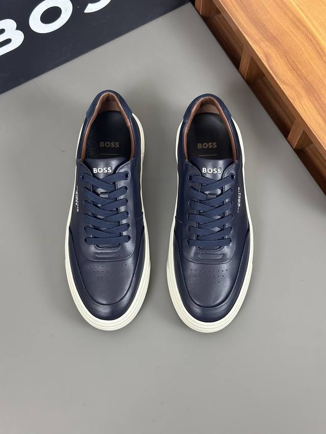 Boss real price -High-end quality original -Upper: suede calfskin, air-pressed b