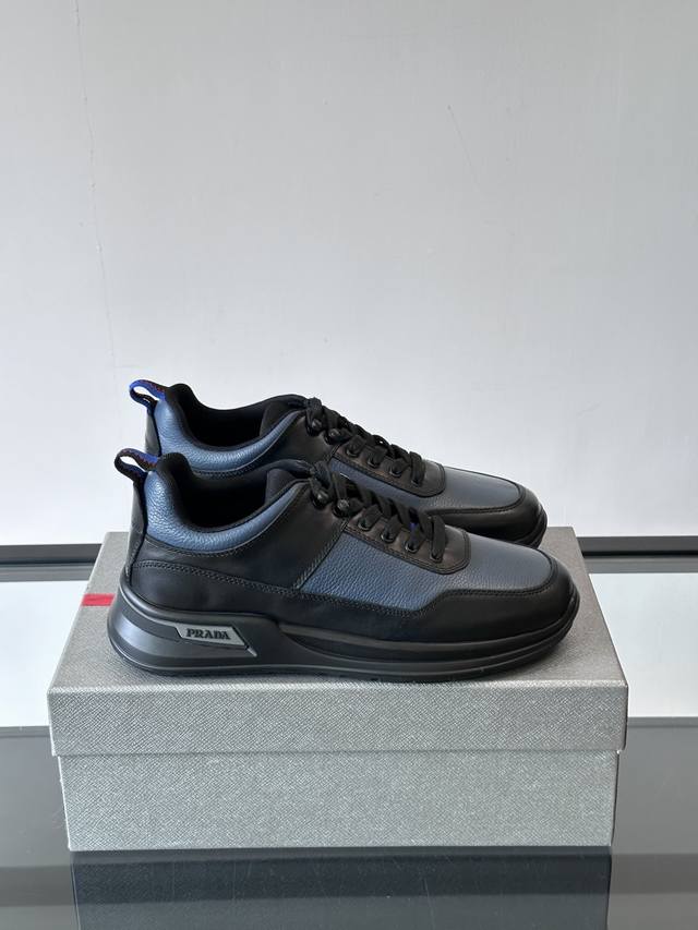 Prad* Prada Spring and Summer new men's high-end sports shoes, this sports shoe