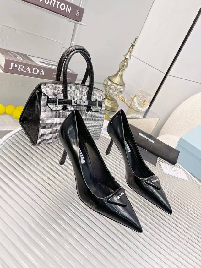 Direct sales P Direct sales Pradr Prada new factory imported leather sole Rad* R