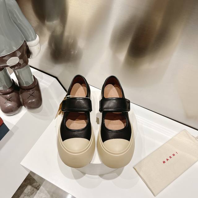 Direct sales exclusive top-level Marni Mary Jane big head doll shoes upgraded ou