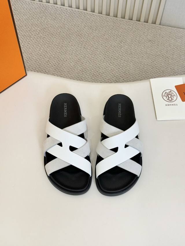 Kazimir Sandals Hermes Hermes Spring and Summer Sandals Series! Classic style ve