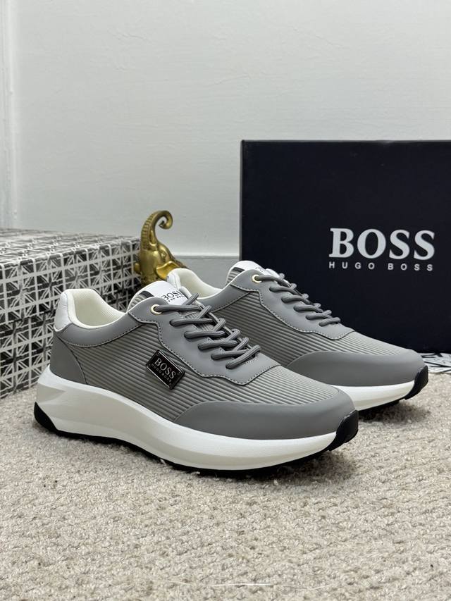 Factory Price P Real Price Boss Men's Sports Shoes, this model is the official f