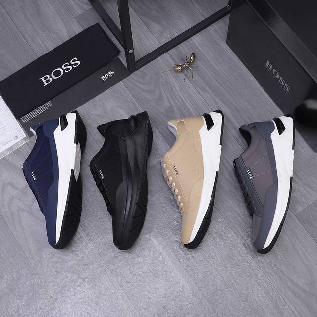Product brand: BOSS casual shoes Standard size: 39-44 45 Customized, no return o