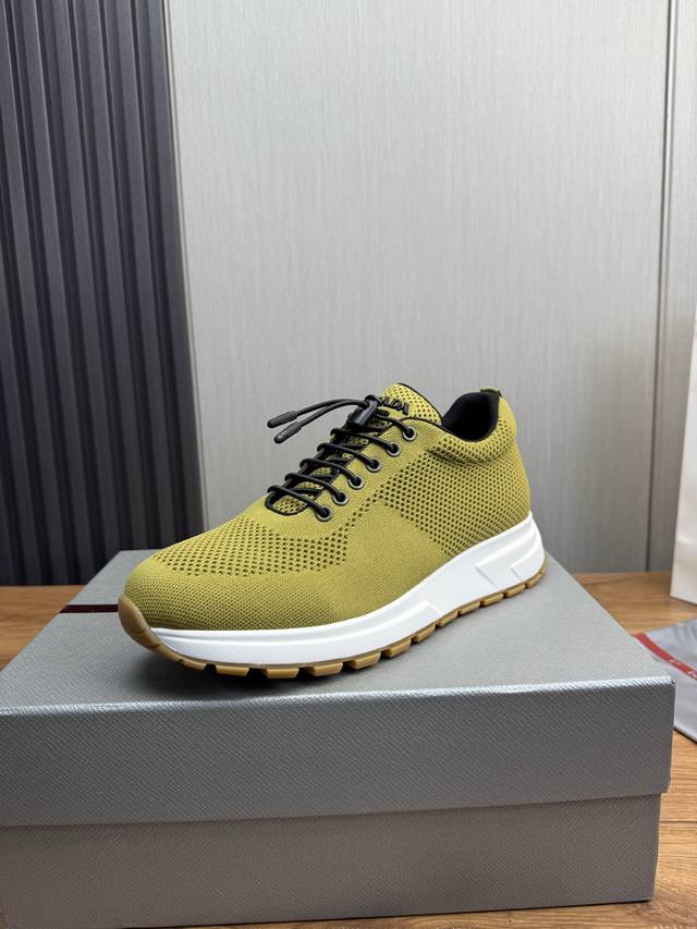 Factory P price Prada men's shoes counter hot sale, official website synchroniza