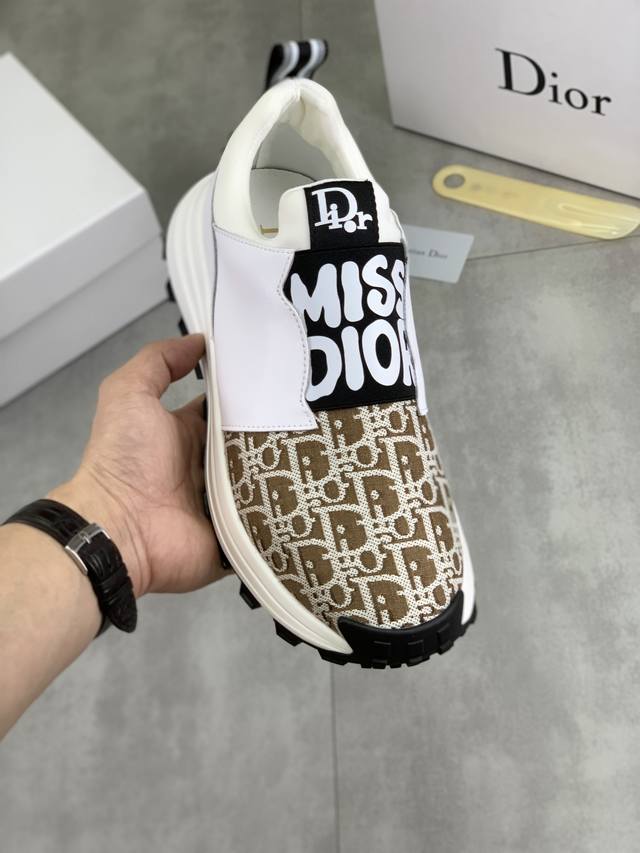 Factory P price P actual price Dior 2025 Dior original lace-up low-top men's sho