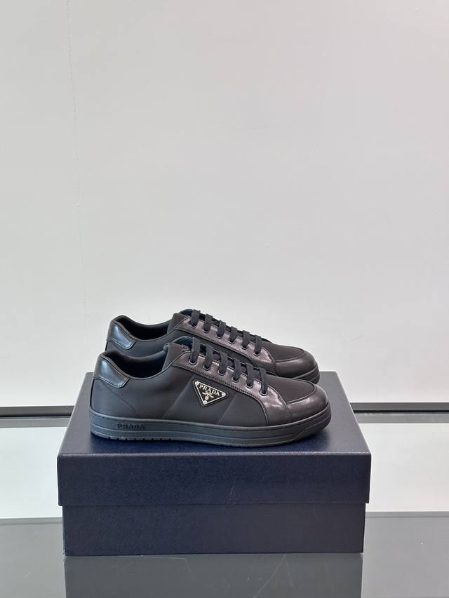 Real Price Prad* Prada Spring and Summer new men's high-end sports shoes, this p