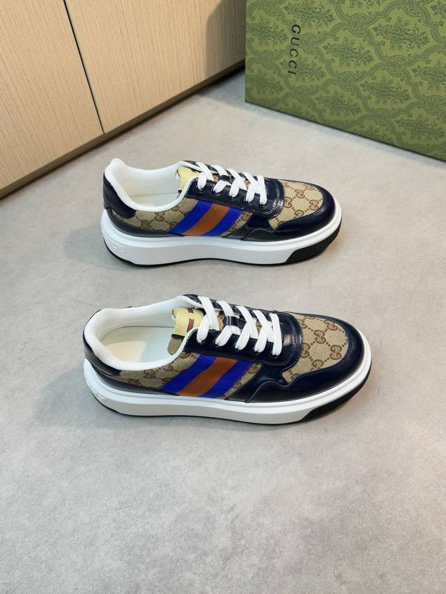 Gucci - High-end quality original casual sports shoes - Upper: open-edge beaded