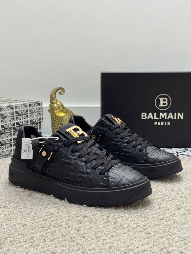 Factory Price P Real Price Balmain new men's sports casual shoes, fashionable an