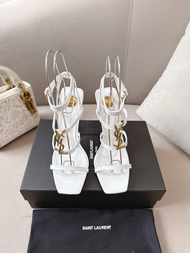 Top version Saint Lauren* YSL 25Ss Spring and Summer new catwalk YSL metal buckl