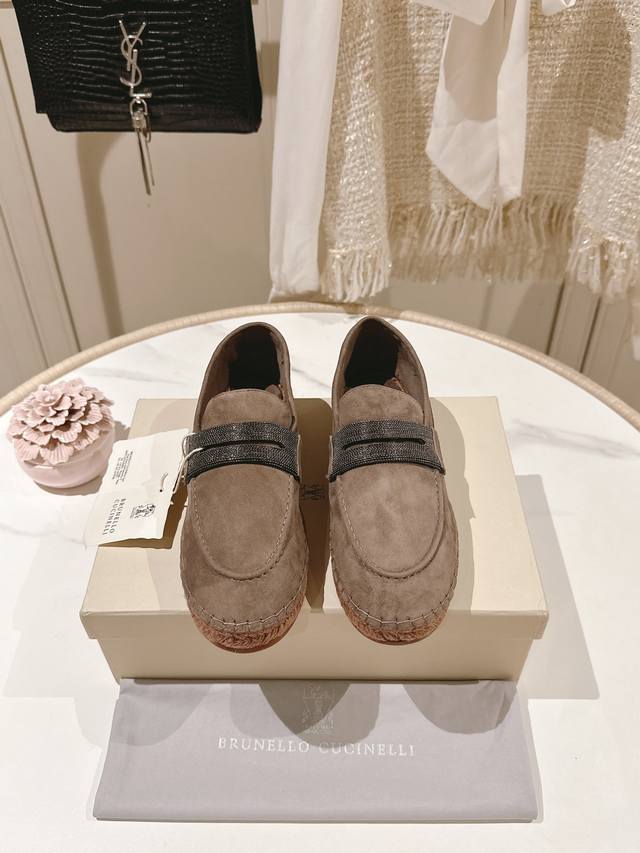 Brunello Cucinelli fisherman shoes BC classic fisherman shoes, after hard work,