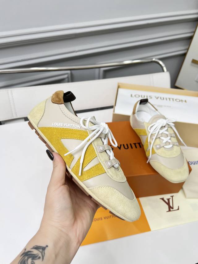 Factory P Price Women's Shoes Sports Original Lv Sneakerina Ballet-style sneaker