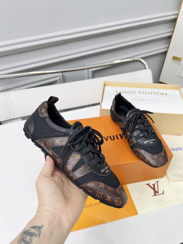 Factory P Price Women's Shoes Sports Original Lv Sneakerina Ballet Style Sneaker