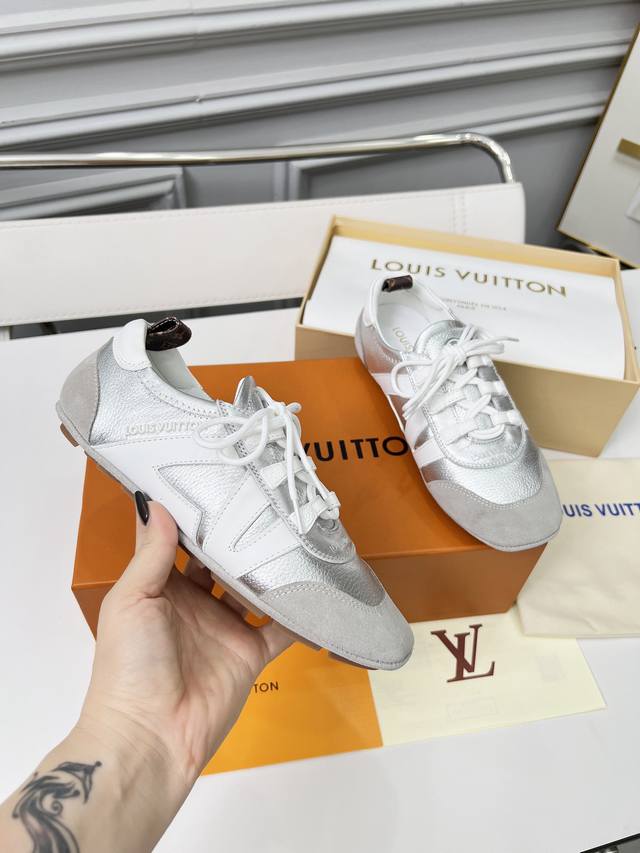 Factory P Price Women's Shoes Sports Original Lv Sneakerina Ballet-style sneaker