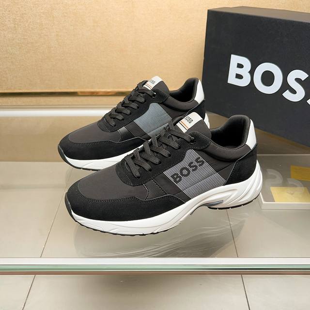 Factory price men's sports shoes original boutique, Boss men's casual shoes, ori