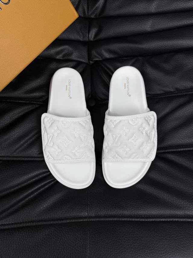 38-45 45 Customized Louis V* high-end boutique luxury slippers, 1:1 high-end qua