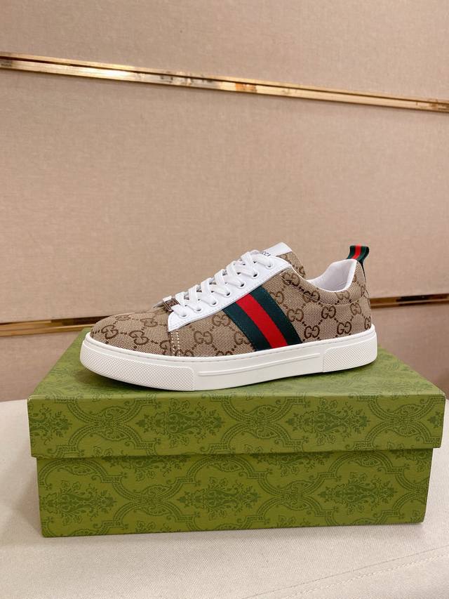 Factory P price new single shoes Gucci upper imported cowhide official website 1