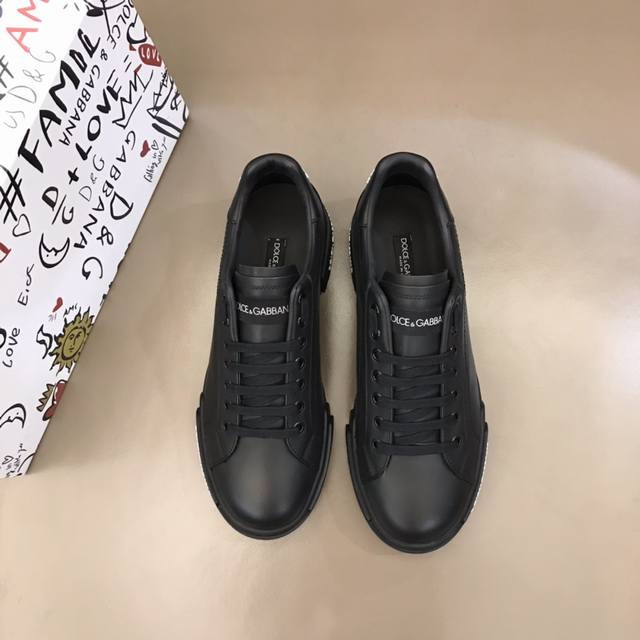 Dg high-end men's casual sports shoes! Imported original leather, imported origi