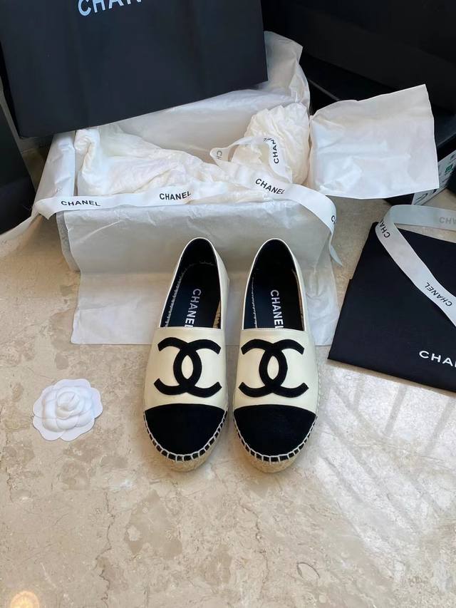 Chane* Classic Series*Espadrilles Fisherman Shoes Chanel Classic Style! Exclusiv