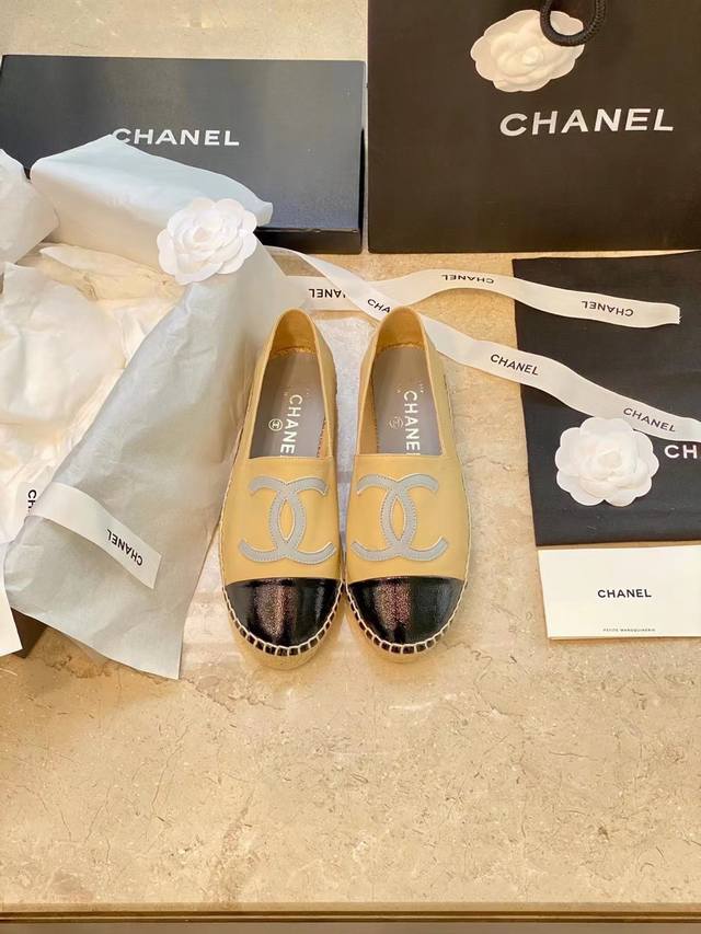 Chane* Spring new product Espadrilles fisherman shoes, Xiaoxiang classic version