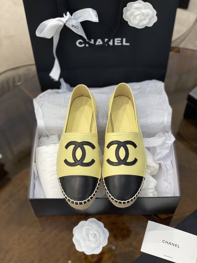 Chane* Classic Spring Espadrilles Fisherman Shoes Chanel Classic Style! Exclusiv