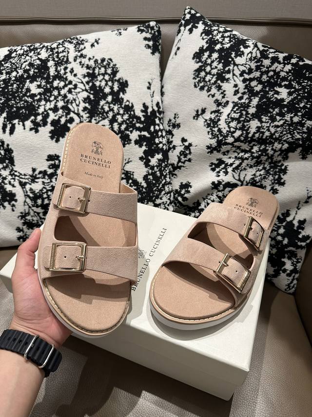 Bc New color double buckle top grade cowhide, midsole cowhide, size 38-46