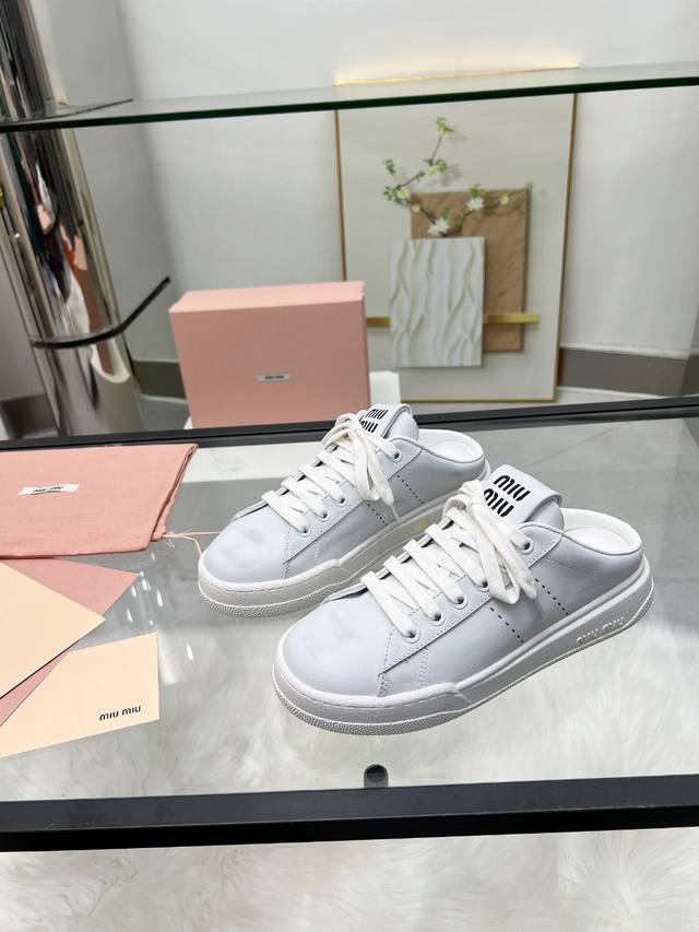 Miumiu Ss24 New Arrival~ Top quality Miu's new autumn and winter sports shoes Ag
