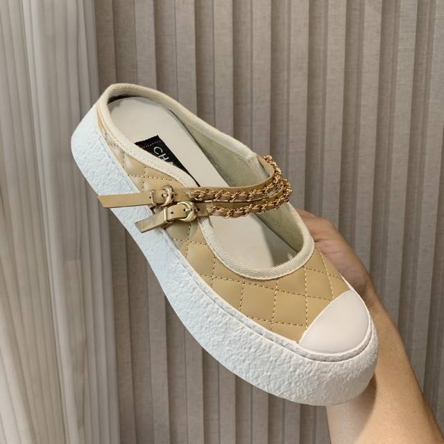 Chanel 24P Chanel's latest hit big toe shoes, doll shoes, casual sports shoes, w