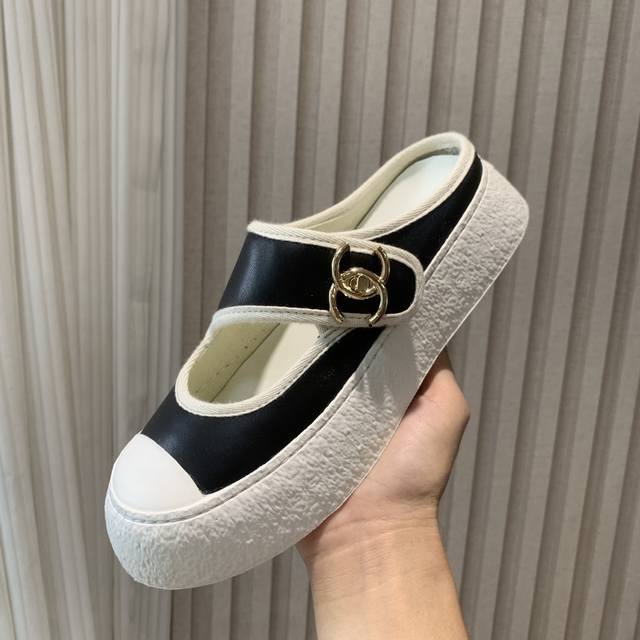 Chanel 24P Chanel's latest hit big toe shoes, doll shoes, casual sports shoes, w