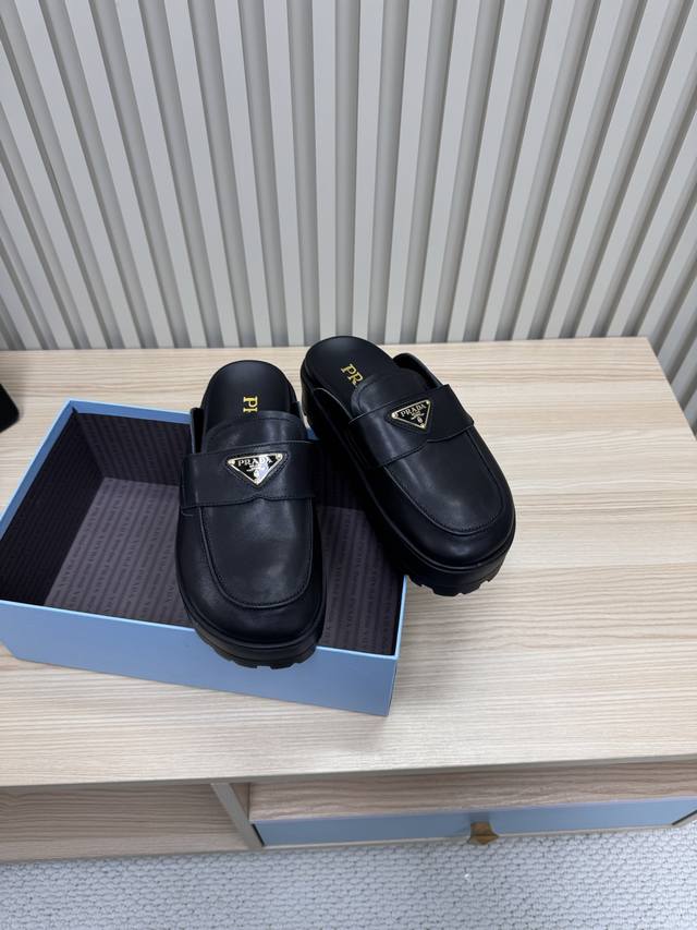 Prada 25Ss Prada 25 Spring and Summer Thick-soled Platform Shoes German Training