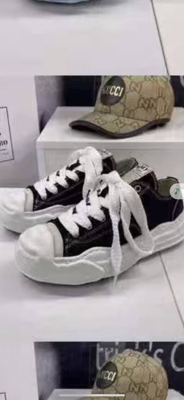 Real price for the classic Mihara Yasuhiro Mmy open-mouthed dissolving shoes, cl