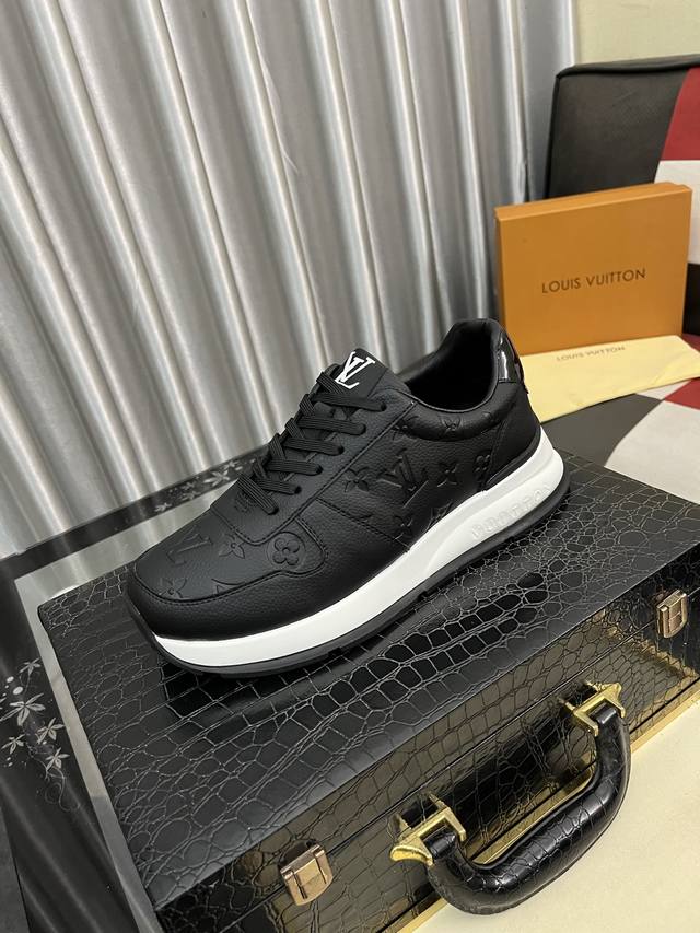 factory price Pp: Loui* Vuitto* new color men's Trainer sneakers, this Lv Traine