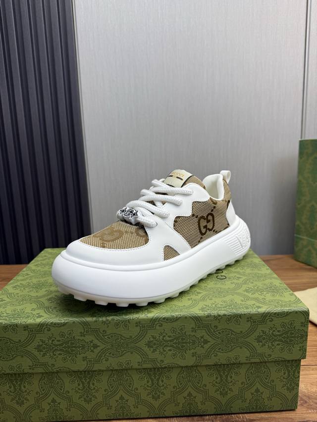 Factory Price Gucc* Gucci. High version counter simultaneous sale Men's new snea