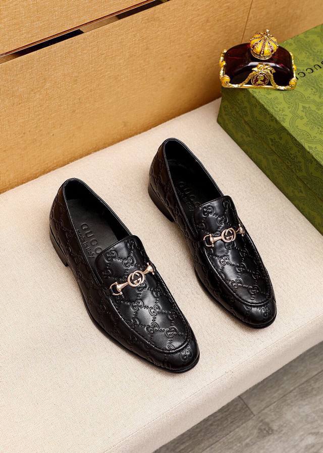 Product trademark: Gucci casual leather shoes Regular size: 39-44 38.45 Customiz