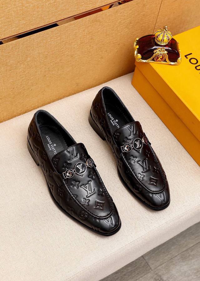 Product trademark: Louis Vuitton casual leather shoes Regular size: 39-44 38.45