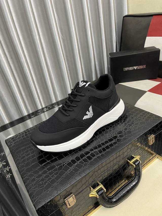Armani* latest hot-selling casual shoes, top brand luxury ~ purchasing agent, to