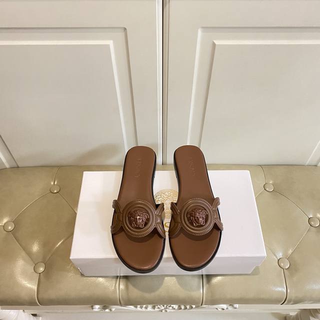 Factory price PP rubber sole, leather sole custom made, Versace new style, cowhi