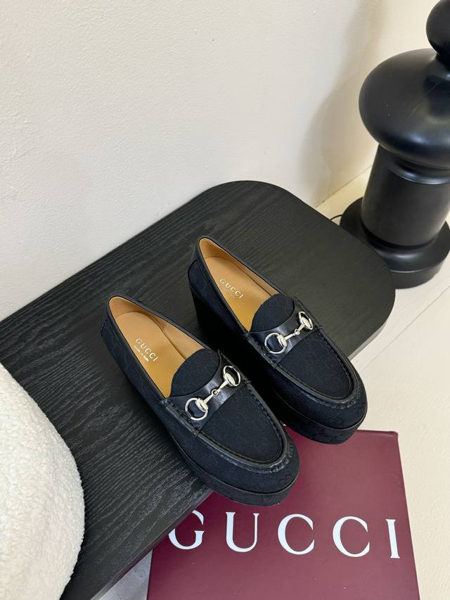 Gucci Classic Horsebit Thick-soled Loafers Tired of the monotony of the same old