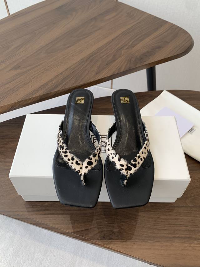 New Swedish Classic Niche Toteme Flip Flops produced in Dongguan Nordic minimali