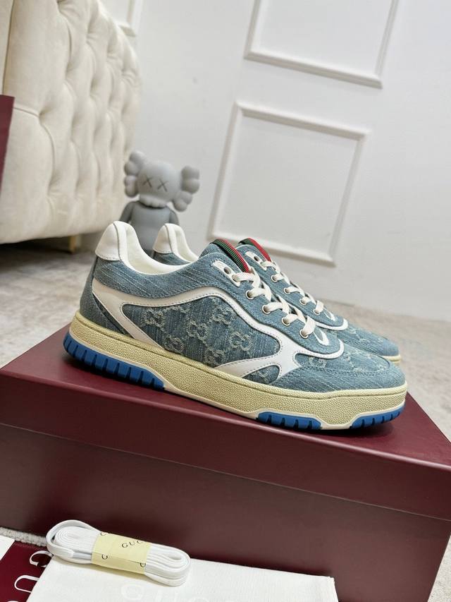 Women's and men's first Gucci white shoes on the Internet, the original replica