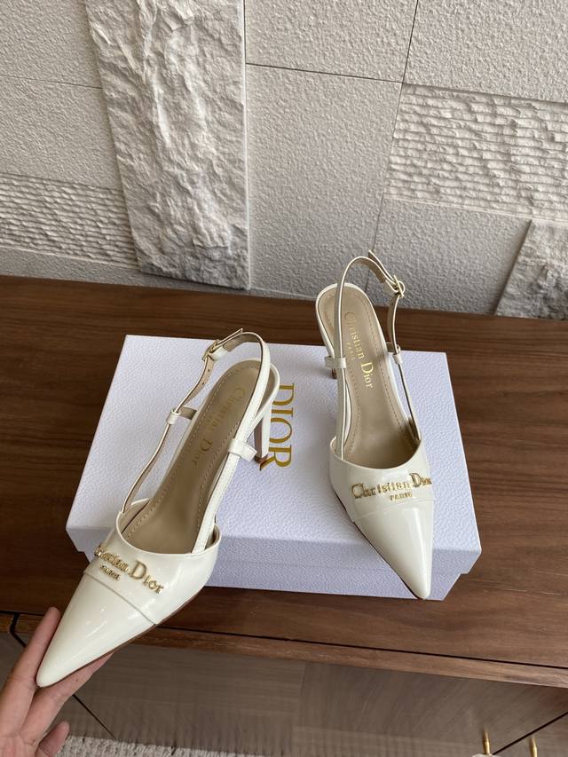 Top version: Dior 25Ss Spring and Summer New Dior My Boy Pointed Flat High Heels